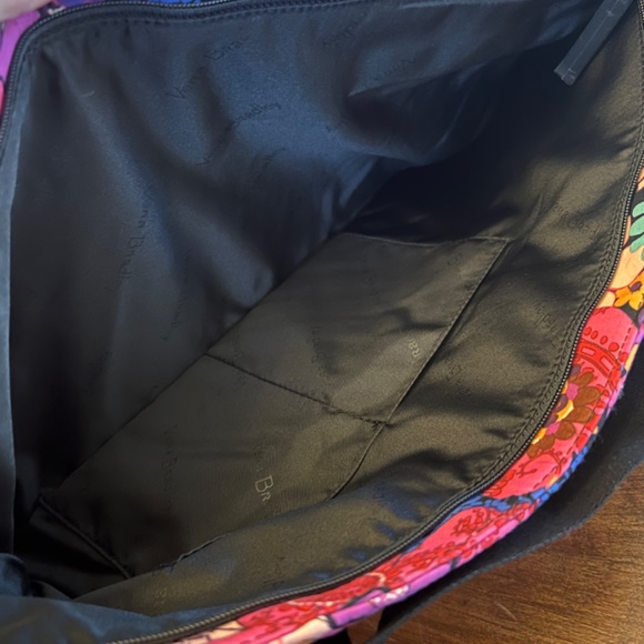 Vera Bradley Triple Compartment Travel Bag - Floral Fiesta NWT - Picture 5 of 5